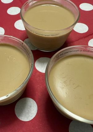 ケト対応・濃厚豆乳カフェプリン-レシピのメイン写真