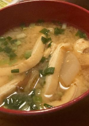 大根と油揚げの味噌汁-レシピのメイン写真