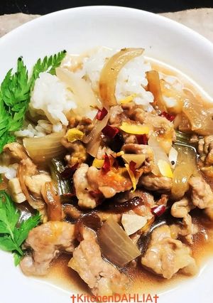【豚肉玉ねぎ】爆速ウェッター・ヒン🇲🇲ミャンマー風-レシピのメイン写真