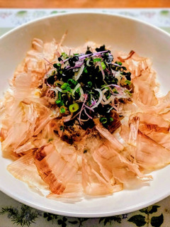 ピリ辛まぐろと鰹節丼-レシピのメイン写真