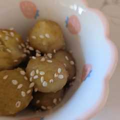 รูปของ さつまいもの煮っころがし