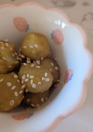 さつまいもの煮っころがし-レシピのメイン写真