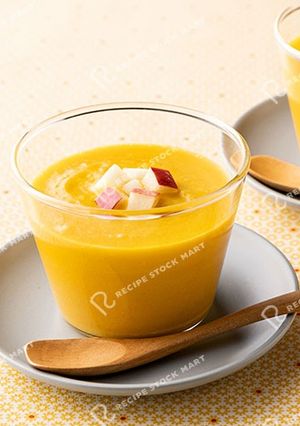 にんじんとりんごの冷たいポタージュ-レシピのメイン写真