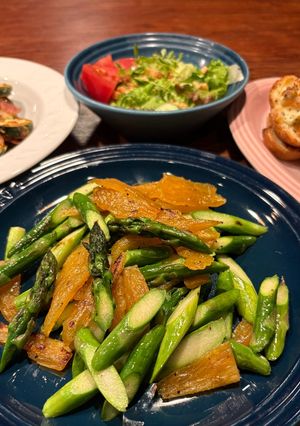 アスパラと干し芋のバター炒め-レシピのメイン写真