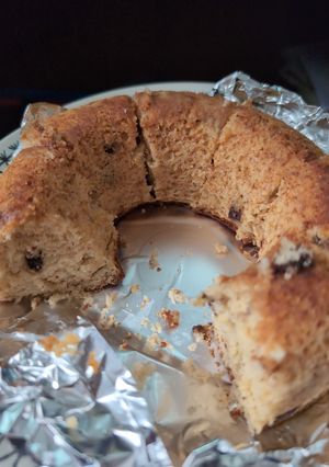 ホケミで超簡単チョコバナナケーキ-レシピのメイン写真