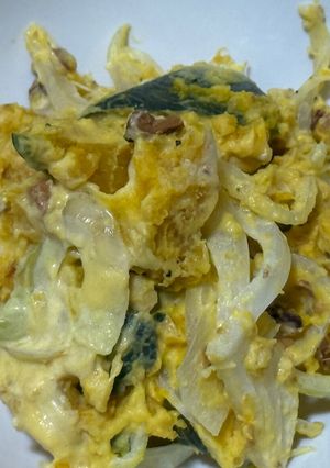 レンジで簡単かぼちゃサラダ-レシピのメイン写真