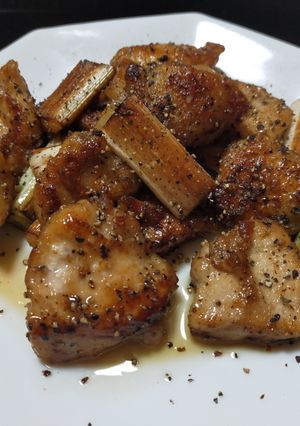 鶏むね肉と長ねぎの旨塩焼き鳥-レシピのメイン写真