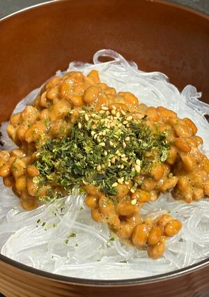 一人暮らし納豆マロニーちゃん！-レシピのメイン写真