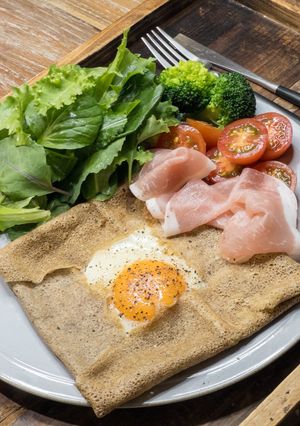そば粉のガレット-レシピのメイン写真