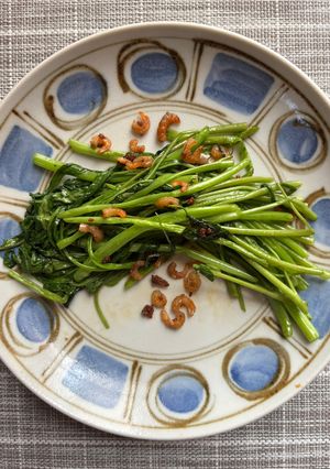 空芯菜の干し海老炒め-レシピのメイン写真