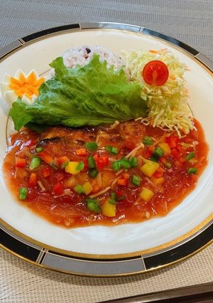 トマトマト甘酢から揚げ（とまと記念館）-レシピのメイン写真
