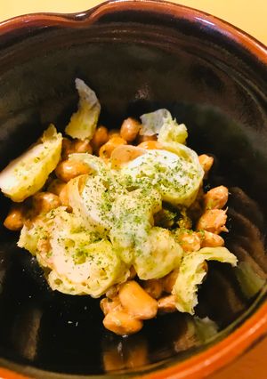 コラボ納豆●納豆×竹輪の磯辺揚げ-レシピのメイン写真