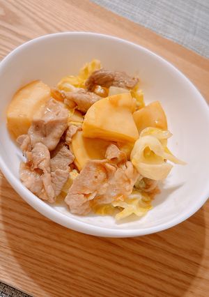 たけのこと豚肉の中華炒め-レシピのメイン写真
