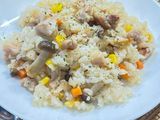 洋食屋さんの濃厚クリームシチューピラフ