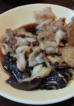 豚こまなすの揚げびたし-レシピのメイン写真