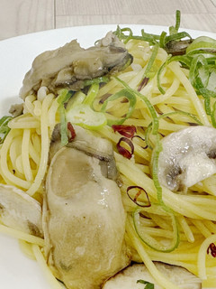 牡蠣和風パスタ-レシピのメイン写真