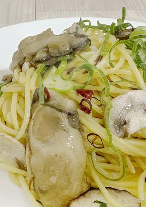 牡蠣和風パスタ-レシピのメイン写真