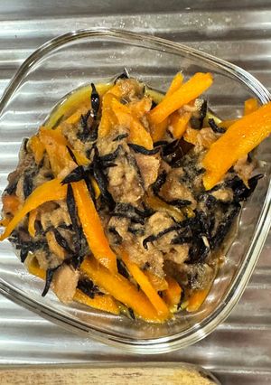 ひじきとツナの煮物-レシピのメイン写真