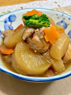 大根と鶏肉のうま煮♪-レシピのメイン写真