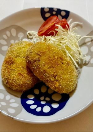 炊飯器で！皮ごとマッシュドコロッケ！-レシピのメイン写真