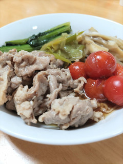 金沢白糀入り、豚こまの野菜すき焼き。-レシピのメイン写真