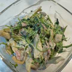 รูปของ 豆苗サラダ