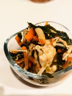 わかめと鶏ささみの腸活副菜-レシピのメイン写真