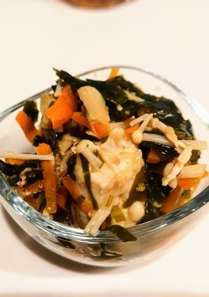 わかめと鶏ささみの腸活副菜-レシピのメイン写真