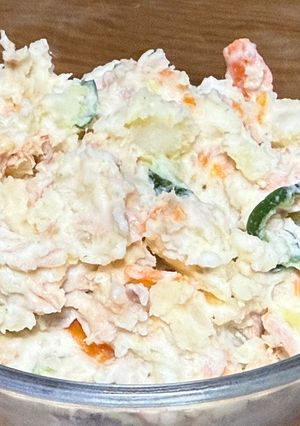 ツナと野菜のポテトサラダ-レシピのメイン写真