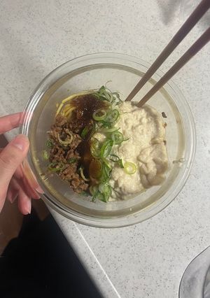 簡単辛くない豆乳麻辣麺😻-レシピのメイン写真
