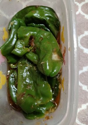 レンチンで味染みしみピーマン-レシピのメイン写真