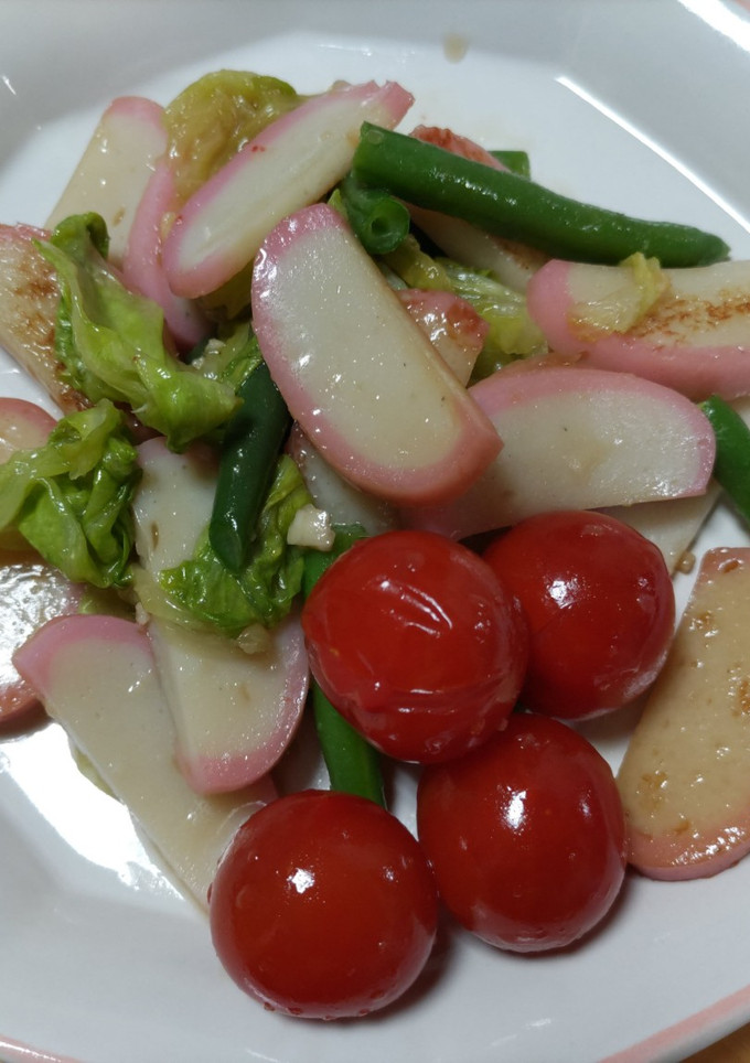 かまぼこの中華炒め-レシピのメイン写真