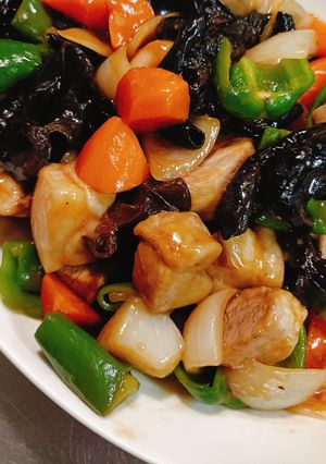 カレー用豚肉で作る酢豚-レシピのメイン写真