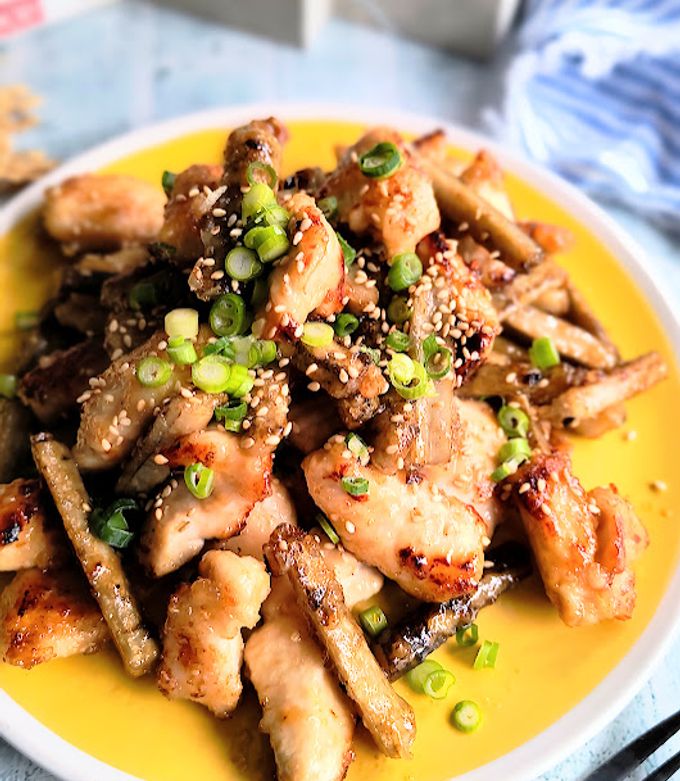 腸活☆塩麹むね肉ごぼう-レシピのメイン写真