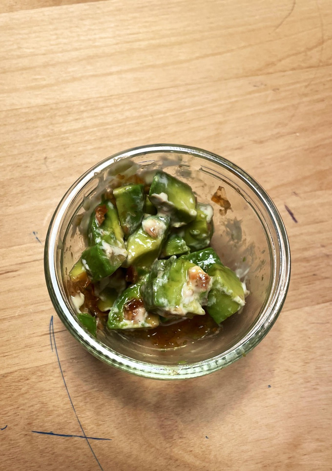 アボガドのめんつゆマヨネーズ和え🥑-レシピのメイン写真