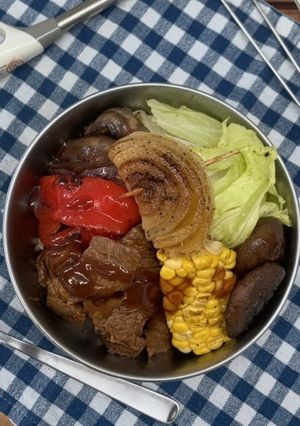ボリューム満点！BBQ丼-レシピのメイン写真