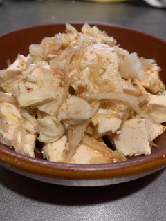 大根とキャベツの豆腐和え-レシピのメイン写真