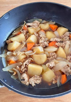 崩れない！黄金比☆簡単肉じゃが-レシピのメイン写真