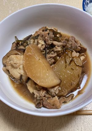 出汁が染みる✨️市販の塩こんぶを使った簡単煮物🙆♀️-レシピのメイン写真