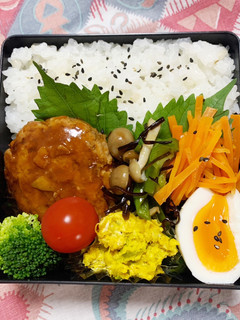 10/4ヨッチャン☆煮込みハンバーグ弁当-レシピのメイン写真