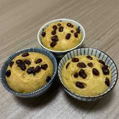 ホットケーキミックスで簡単抹茶蒸しケーキ-レシピのメイン写真