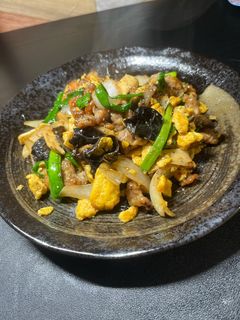 ニラとキクラゲの卵炒め オイスターソース-レシピのメイン写真