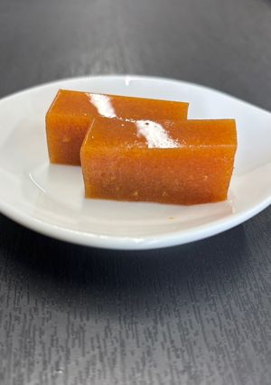 完熟柿で作る柿ようかん-レシピのメイン写真