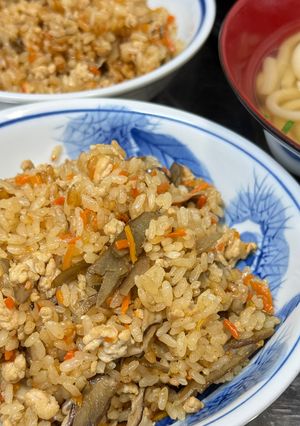鶏ごぼうご飯-レシピのメイン写真