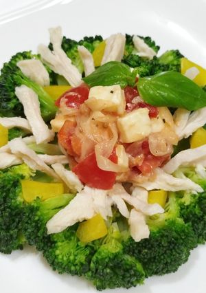 うちの味☆トマトで♬冷製・マルゲリータ風-レシピのメイン写真