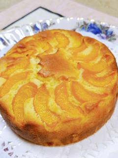 桃のチーズケーキ-レシピのメイン写真