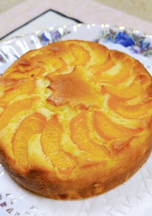 桃のチーズケーキ-レシピのメイン写真