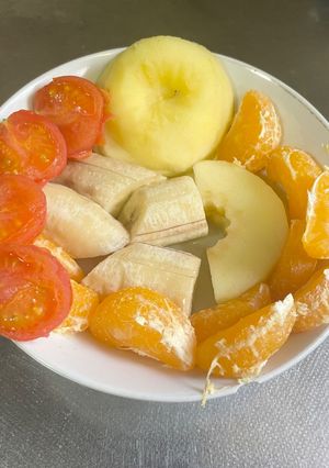 減塩やわらか果物トマト蒸し-レシピのメイン写真