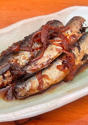 作り置き♡節約魚料理♡弁当♡鰯の甘露煮電気圧力鍋-レシピのメイン写真