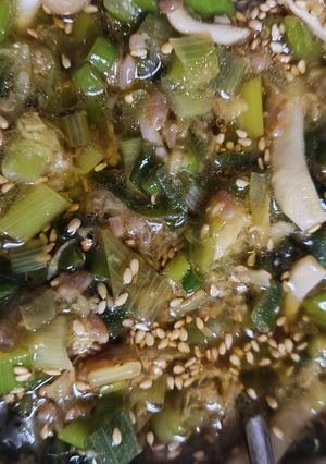 しめじと長ネギの食べるドレッシング-レシピのメイン写真